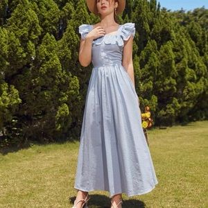 SHEIN Stripped Maxi Dress